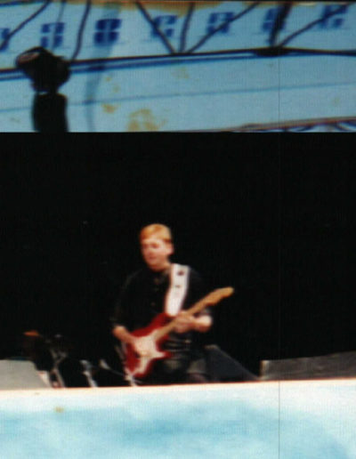 kevin stroud guitar player for Little Milton tour 1999-2000 in Helsinki Finland